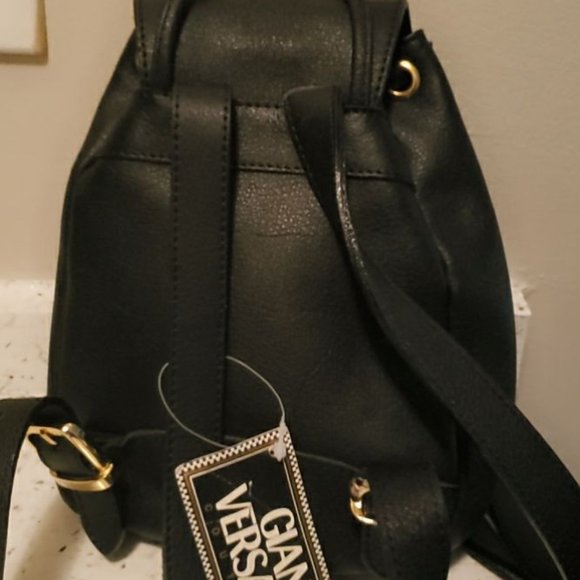 Vintage Leather Versace Medusa mini backpack main image 5